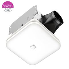 AiDot OREiN 25W Bathroom Exhaust Fan with Light, 100 CFM 1.5 Sones, Energy Star Certified